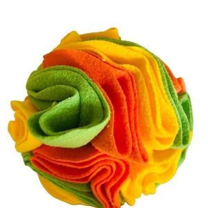 NEW‎ Big Bright Soft Snuffler Dog TreatToy — NWT